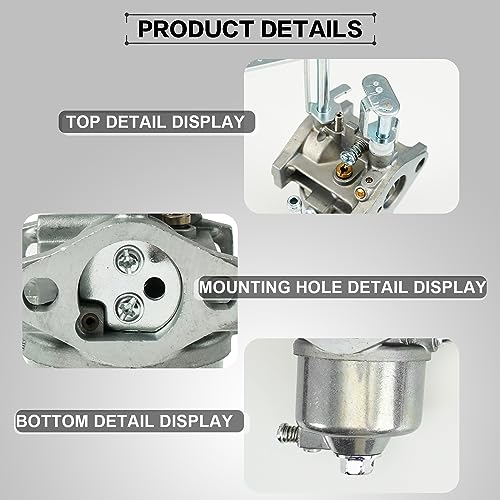 HEOMAITO Gasoline Generator Engine Carburetor for 80/100 1/1.2/1.5KW 2.4/3.0/4.0HP